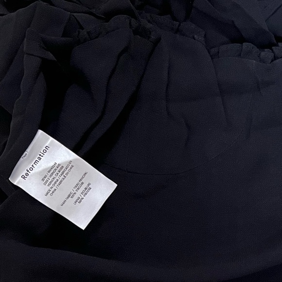 Reformation Nikita Dress - Black - Picture 6 of 6